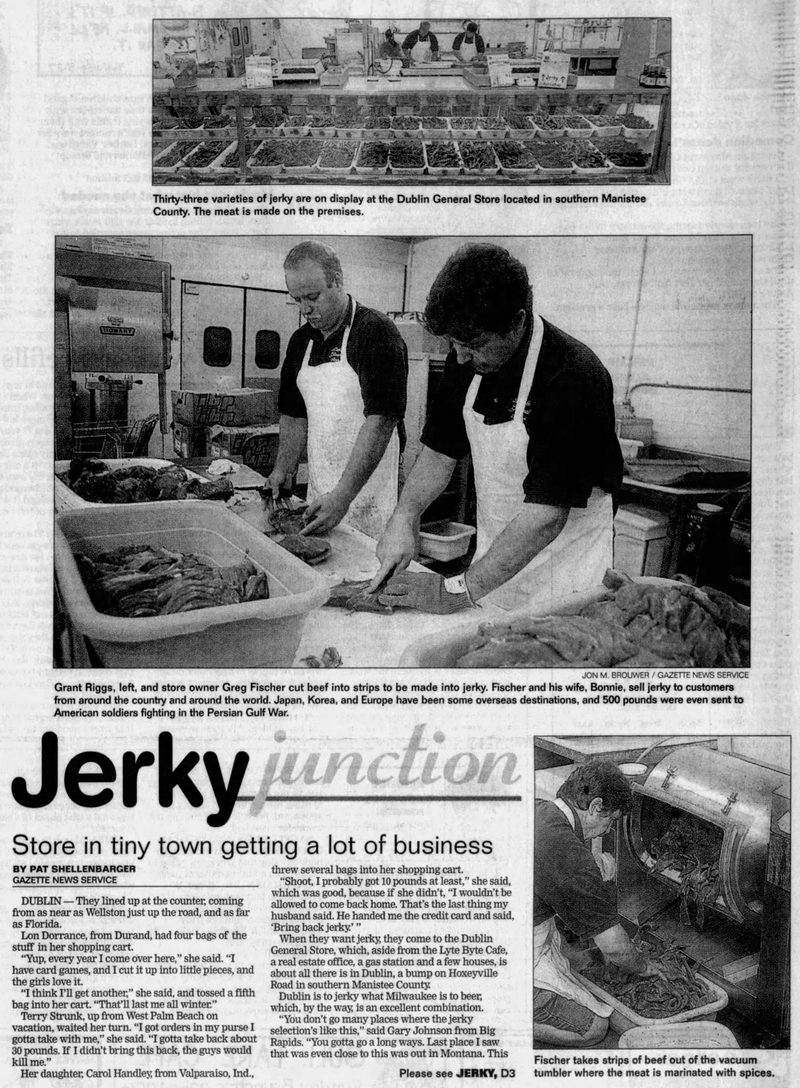 Dublin General Store - Sep 27 1999 Article